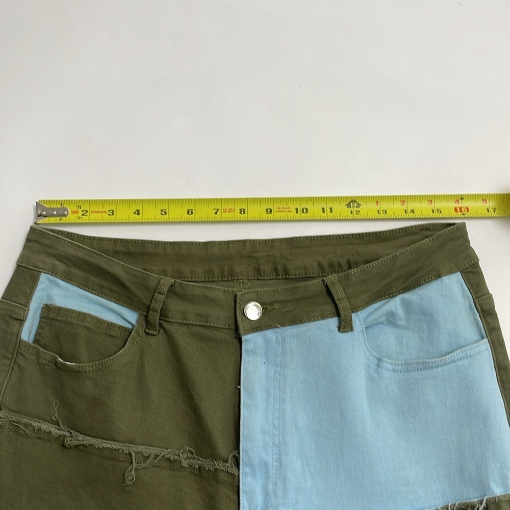 JEANS brand patchwork flare jeans - Picture 6 of 6